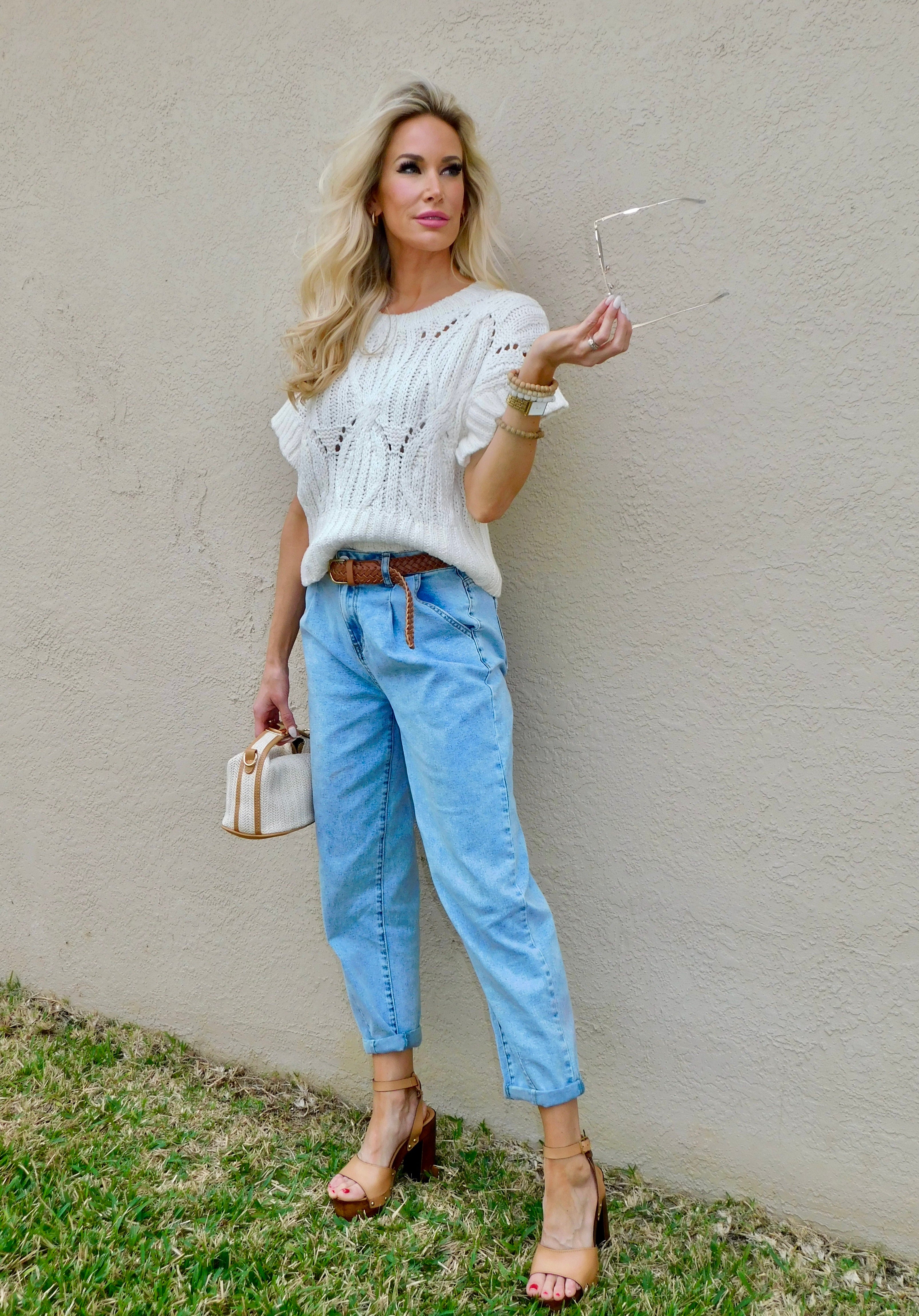 Cali Crochet Knit Top