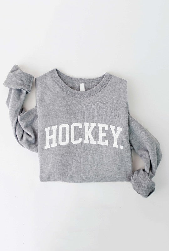 HOCKEY Crewneck Pullover Sweatshirt