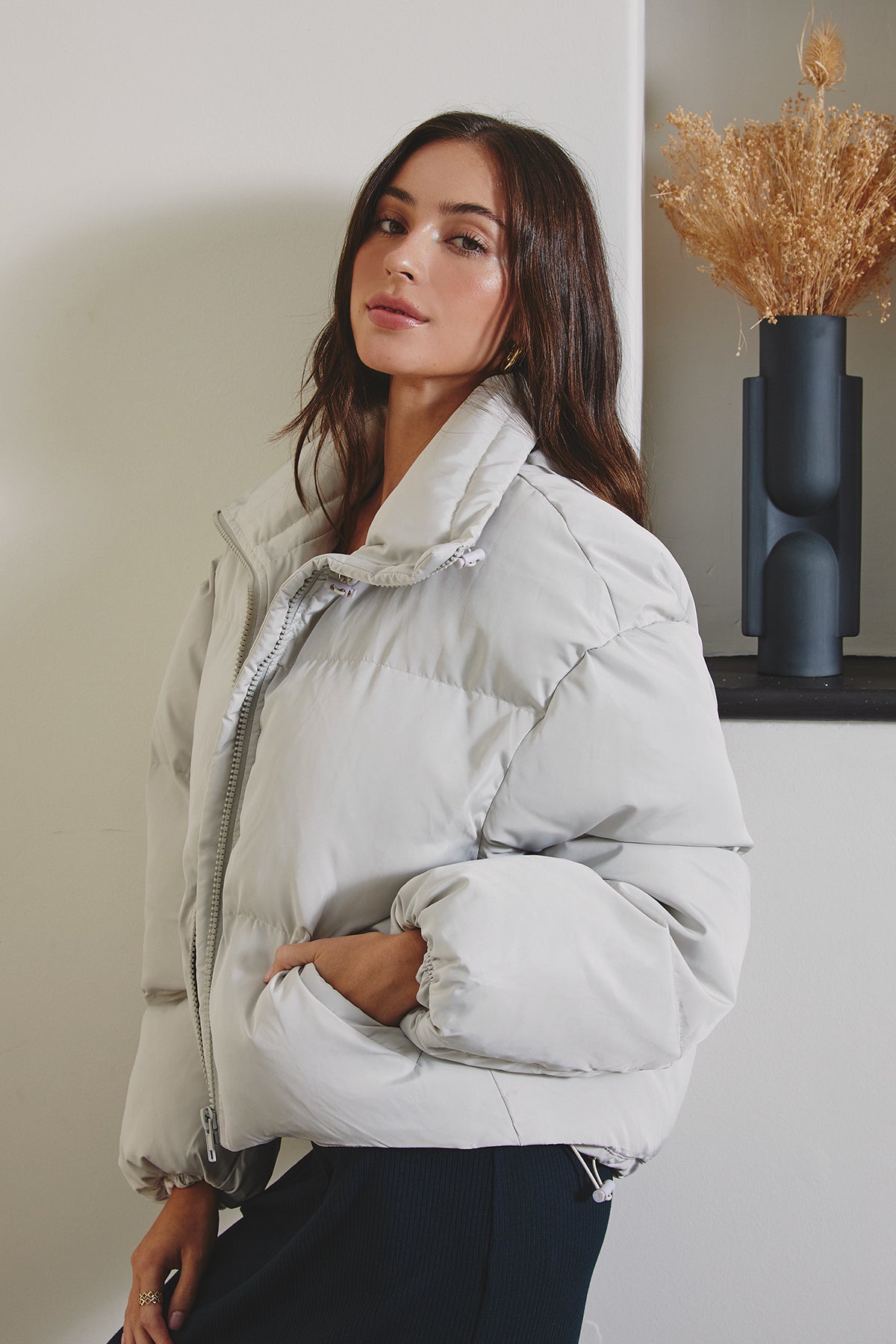 Cameron Stand-up Collar Puffer Jacket