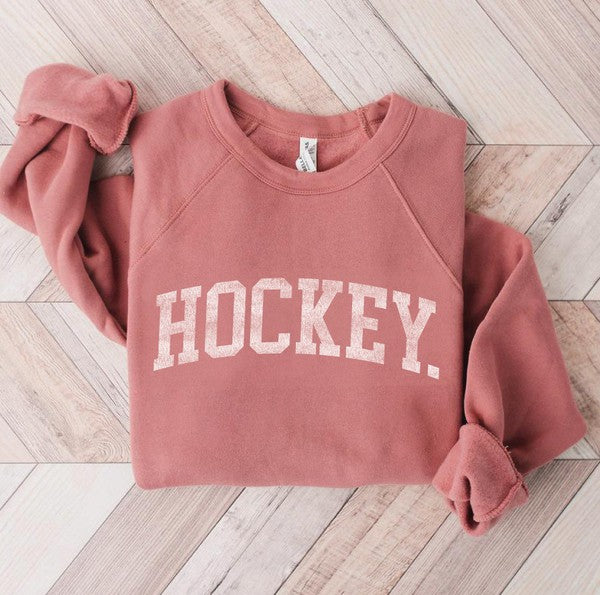 HOCKEY Crewneck Pullover Sweatshirt