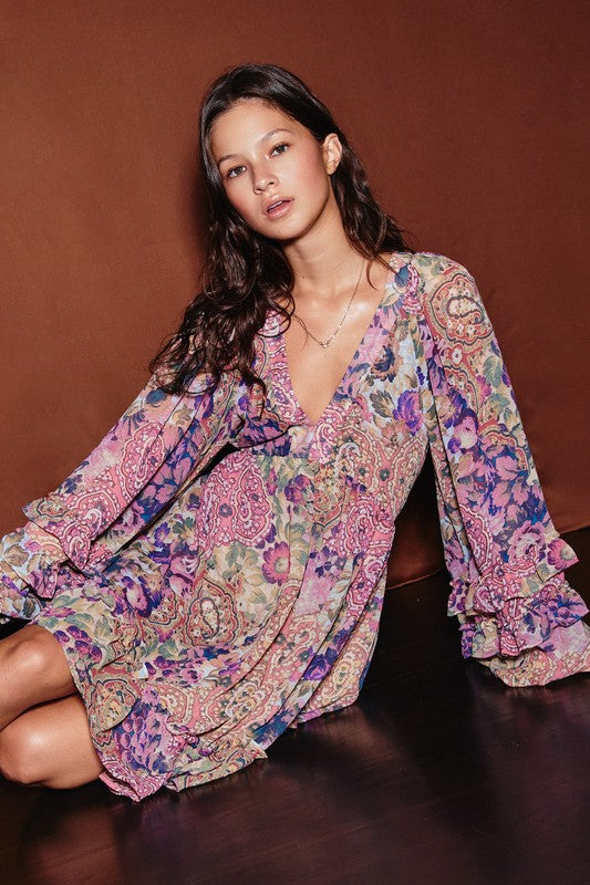 Gemma Babydoll Swing Mini Dress